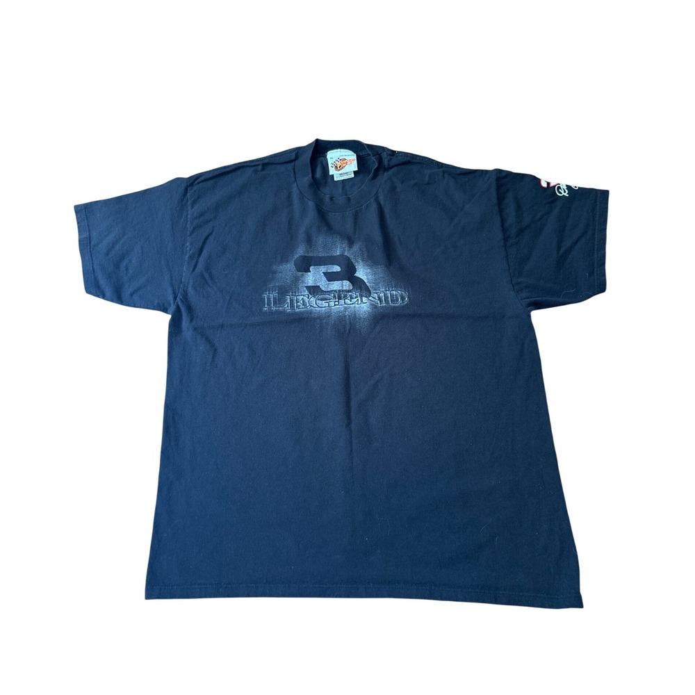 Winner's Circle Dale Earnhardt T-Shirt Mens Black Vintage Legend NASCAR SIZE XL